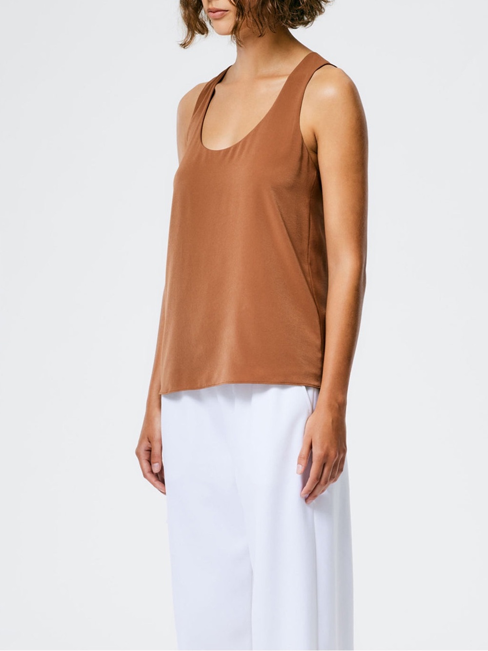 Tibi Soft Drape Tank